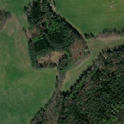 Satellite imagery of [Lhenice-Dolní Chrášťany] chapel sanctus t., CZ