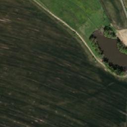 Satellite imagery of [Slavíkovice] church t., CZ