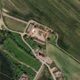 Satellite imagery of [Slavíkovice] church t., CZ