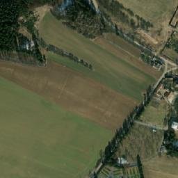 Satellite imagery of [Velký Újezd] church t., CZ