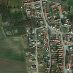 Satellite imagery of [Petrovice u Moravského Krumlova] church t., CZ