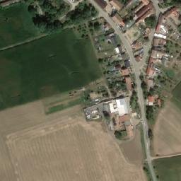 Satellite imagery of [Odrovice] church t., CZ