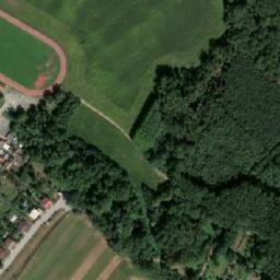 Satellite imagery of [Přísnotice] church t., CZ
