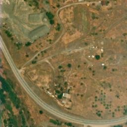 Satellite imagery of Monument 153, CA