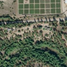 Satellite imagery of Monument 166, CA