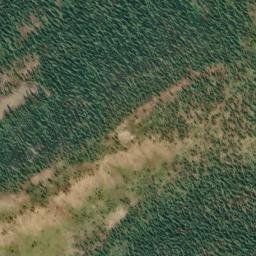 Satellite imagery of Mount Hefty, CA