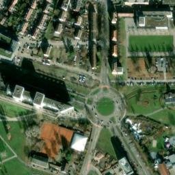 Satellite imagery of Schloss Gottesau Karlsruhe, DE