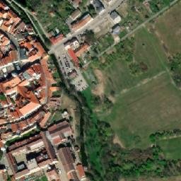 Satellite imagery of [Třeboň] town hall t., CZ