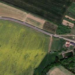 Satellite imagery of [Slavíkovice] church t., CZ