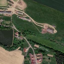 Satellite imagery of [Slavíkovice] church t., CZ