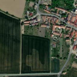 Satellite imagery of [Běhařovice] church t., CZ