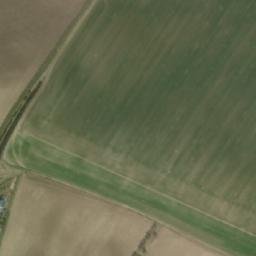 Satellite imagery of [Kubšice] church t., CZ