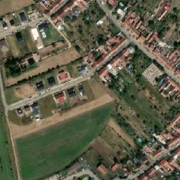 Satellite imagery of [Přísnotice] church t., CZ