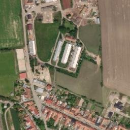 Satellite imagery of [Křepice u Hustopečí] church t., CZ