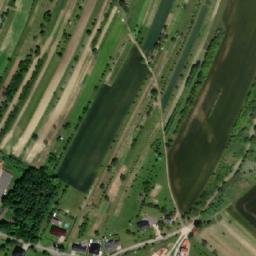 Satellite imagery of [Domanín] church t., CZ