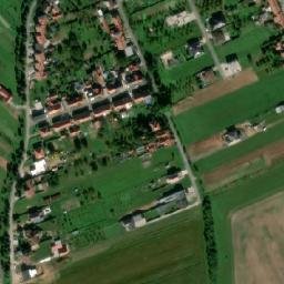 Satellite imagery of [Vlčnov] church t., CZ