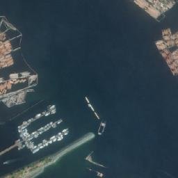 Satellite imagery of Slag Point, CA