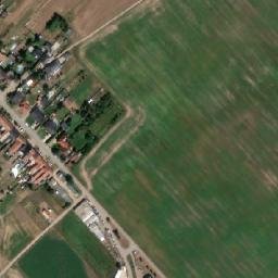 Satellite imagery of [Přísnotice] church t., CZ