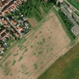 Satellite imagery of [Ostrožská Nová Ves] church t., CZ