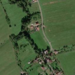 Satellite imagery of [Komňa] church t., CZ