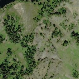 Satellite imagery of Liumchen Mountain, CA