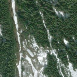 Satellite imagery of Red Mountain Mine, US