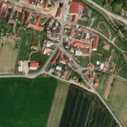 Satellite imagery of [Blížkovice-Městys Blížkovice] church t., CZ