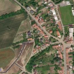 Satellite imagery of [Nikolčice] evangelic church t., CZ