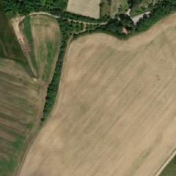 Satellite imagery of [Domanín] church t., CZ