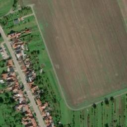 Satellite imagery of [Bánov] church t., CZ