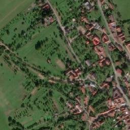 Satellite imagery of [Komňa] church t., CZ