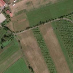 Satellite imagery of [Komňa] church t., CZ
