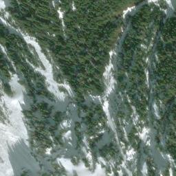 Satellite imagery of Red Mountain Mine, US