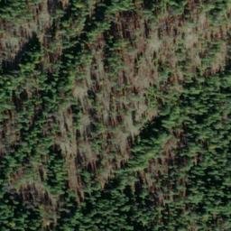 Satellite imagery of Confusion Ridge, US