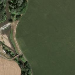 Satellite imagery of [Cvrčovice u Pohořelic] church t., CZ