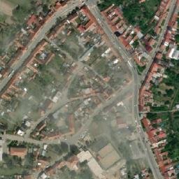 Satellite imagery of [Velké Němčice] church t., CZ