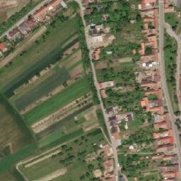 Satellite imagery of [Nikolčice] evangelic church t., CZ