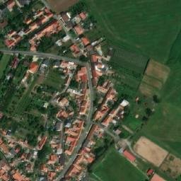 Satellite imagery of [Krumvíř] church t., CZ