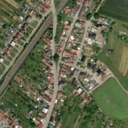 Satellite imagery of [Moravský Písek] church t., CZ