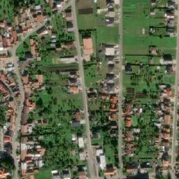 Satellite imagery of [Bánov] church t., CZ