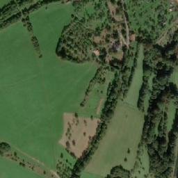 Satellite imagery of [Komňa] church t., CZ