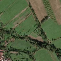 Satellite imagery of [Komňa] church t., CZ