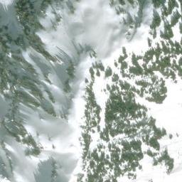 Satellite imagery of Red Mountain Mine, US