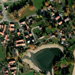 Satellite imagery of [Záboří u Č. Budějovic] chapel sanctus t., CZ
