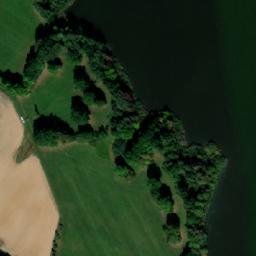 Satellite imagery of Schwarzenberg tomb [Domanín u Třeboně] chapel t., CZ