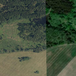 Satellite imagery of k.555 [Slavonice-Maříž], CZ