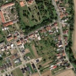 Satellite imagery of [Cvrčovice u Pohořelic] church t., CZ