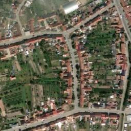 Satellite imagery of [Velké Němčice] church t., CZ