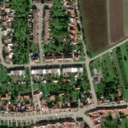 Satellite imagery of [Bánov] church t., CZ