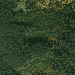 Satellite imagery of sedlo Humenec, SK